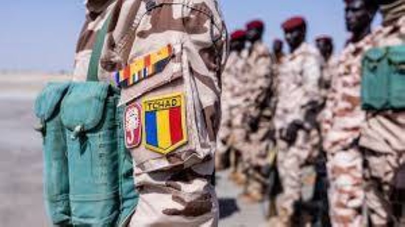 Des soldats de l'armée tchadienne à la base militaire de Baga Sola dans la province du Lac Tchad, le 26 novembre 2025 (image d'illustration). AFP - JORIS BOLOMEY