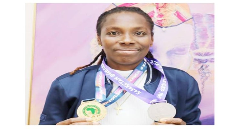 Kreto Priscille a été championne de la Ligue des champions féminine avec le TP Mazembé et médaillé d'argent avec son club.
