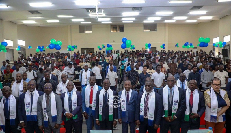 L'Amphi A de l'Université Félix Houphouët-Boigny a refusé du monde lors de la célébration des 25 ans de Miage-GI