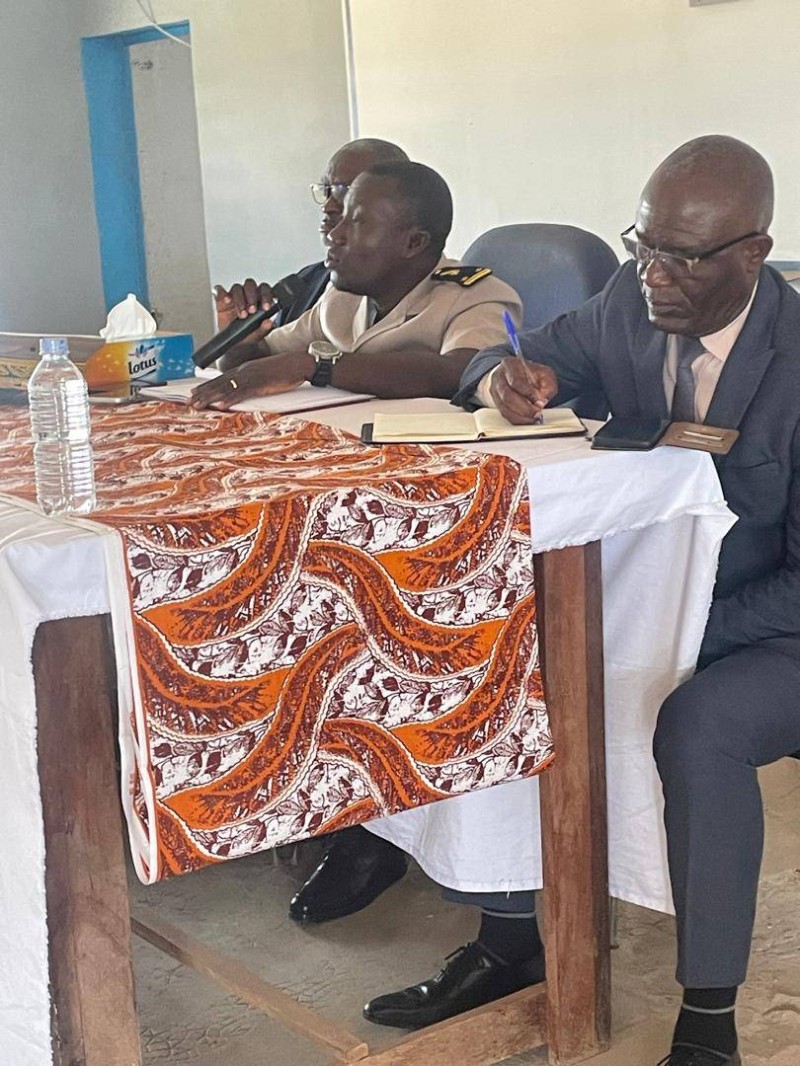Le sous-préfet Aka N’Djoré a salué la forte mobilisation de ses administrés (DR)