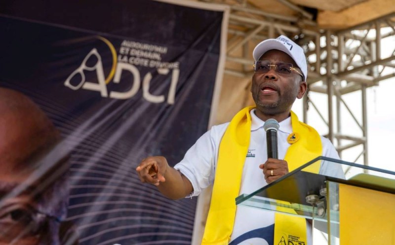 Antoine Assalé Tiémoko, président du mouvement Aujourd’hui et Demain, la Côte d’Ivoire.