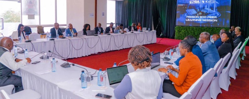 Les participants à la session d’apprentissage par les pairs sur les réformes en matière de fixation des tarifs, organisée à Nairobi dans le cadre de la Mission 300 par la Banque africaine de développement.(Ph:BAD)