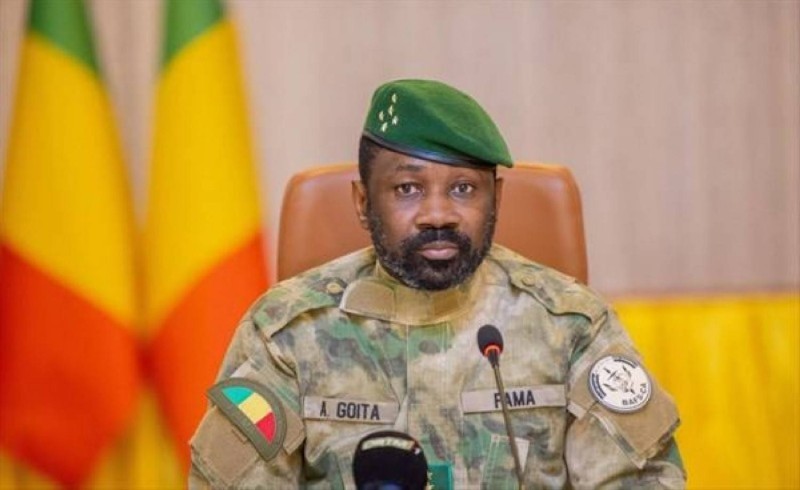 Le chef de la junte, Gal de corps d'armée, Assimi Goïta, assure désormais le rôle du ministre de la Défense à la suite de la mort du Gal Sadio Camara (DR)