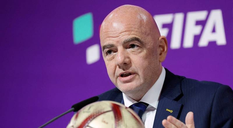 Gianni Infantino, président de la FIFA.