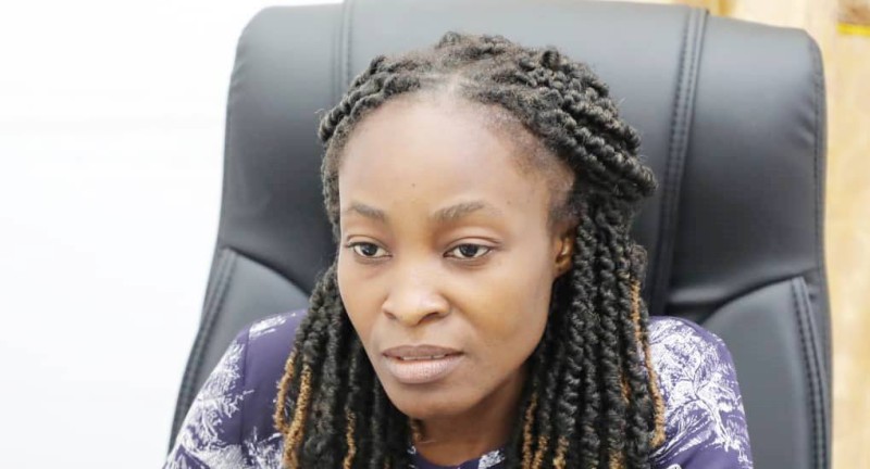 Allou Yvette, responsable du service juridique au Pnlta.