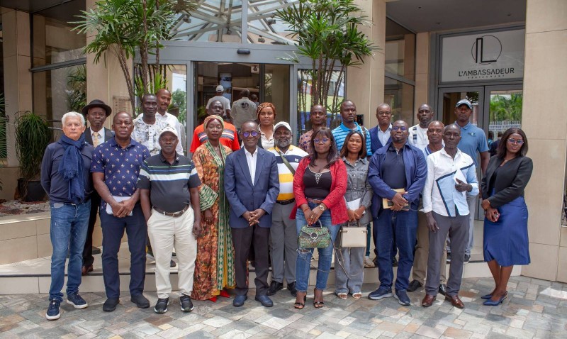 Basile Ebah, président de la Fédération de Golf en Côte d’Ivoire (F.golf-CI), a appelé tous les acteurs du golf à moderniser et à pérenniser ce sport.