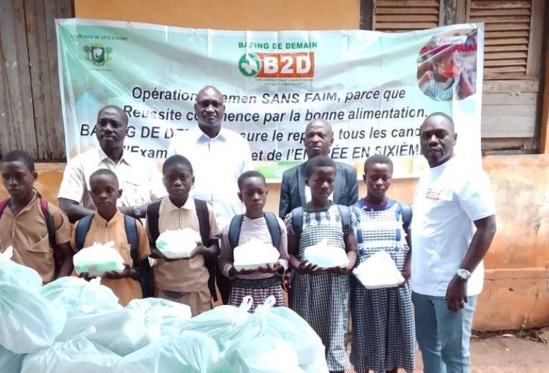 Bafing : Les candidats au Cepe ont été accompagnés avec des repas chauds
