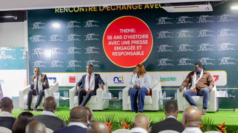 Un panel d'échange d’expériences a été animé par des lauréats du Super Ebony (Jean Bavane)