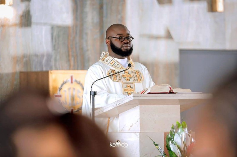 Le Père Ange-Camille Coulibaly N’Golo Ange Camille, de la Paroisse Sainte Monique Plateau Dokui. (dr)