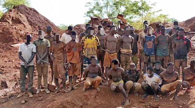 La Gendarmerie nationale décide de lutter efficacement contre l'orpaillage clandestin en Côte d'Ivoire. (Ph: Dr)