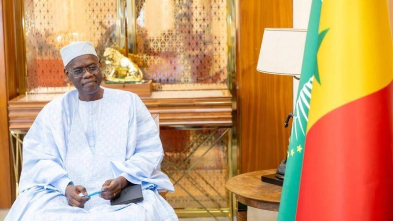 Ahmadou Al Aminou Mohamed Lô, Premier ministre du Sénégal. © présidence-du-Sénégal