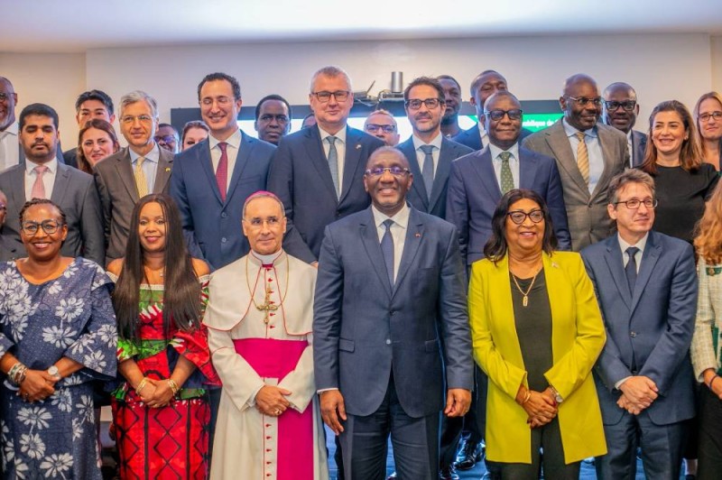Les ambassadeurs, institutions multilatérales et partenaires techniques et financiers appelées à soutenir la transformation économique de la Côte d’Ivoire. (Ph: Dr)