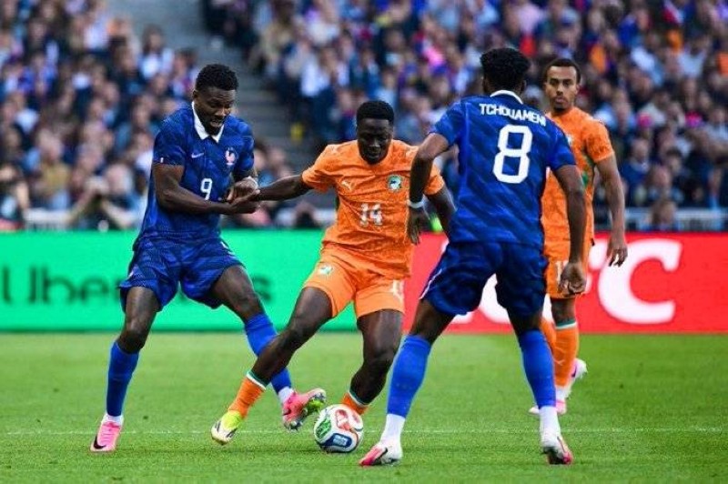 Le match amical France-Côte d'Ivoire