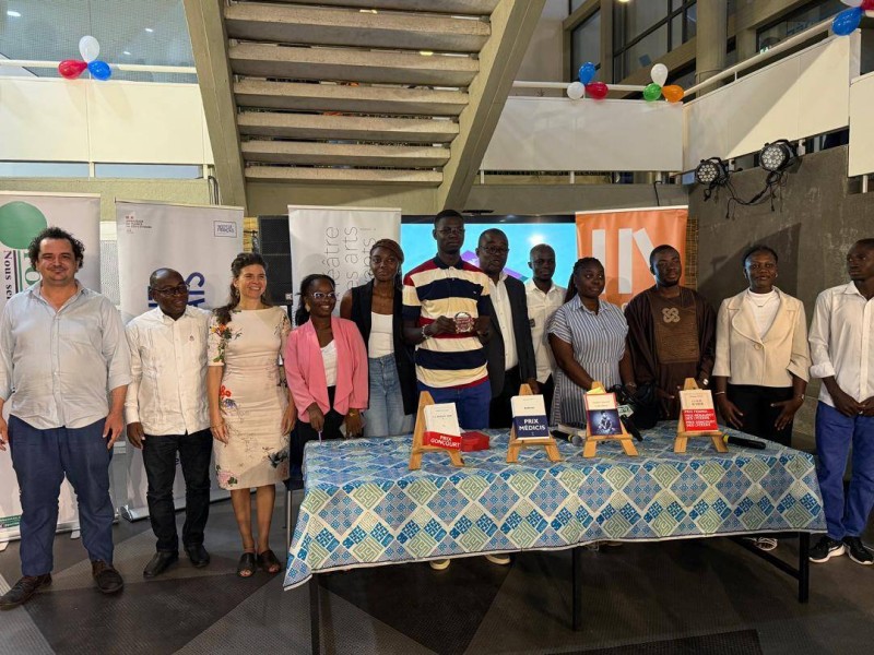 Le lauréat du Choix Goncourt Côte d'Ivoire 2026 connu. (Jean Bavane)