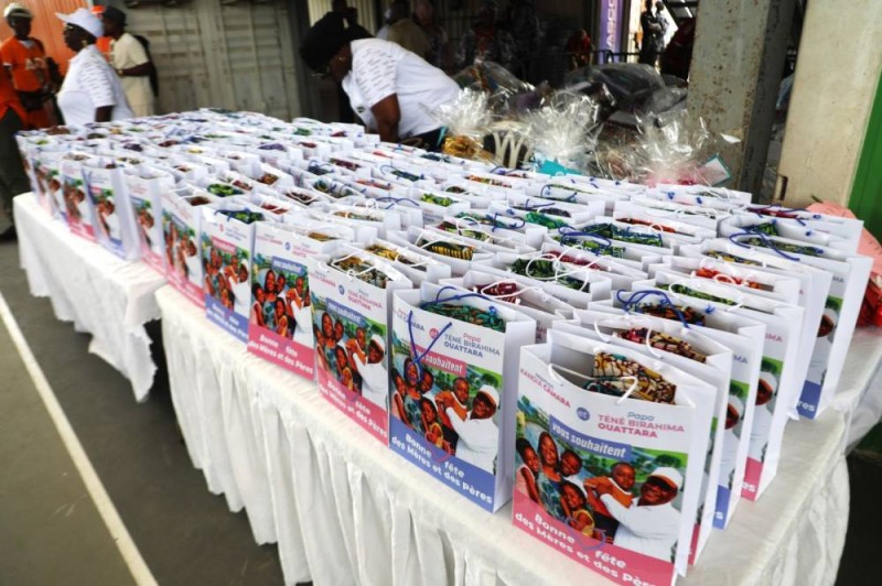Une vue des présents offerts. (Photo: Coulibaly Abdoulaye)