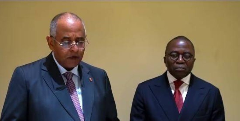 Le PAN Patrick Achi et SEM Touré, Ambassadeur de Côte d'Ivoire