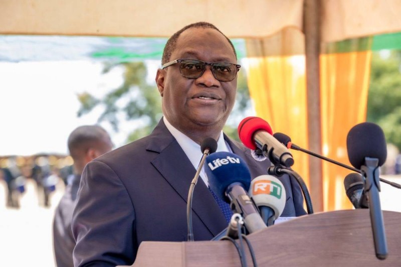 Téné Birahima Ouattara, vice-Premier ministre, ministre de la Défense.