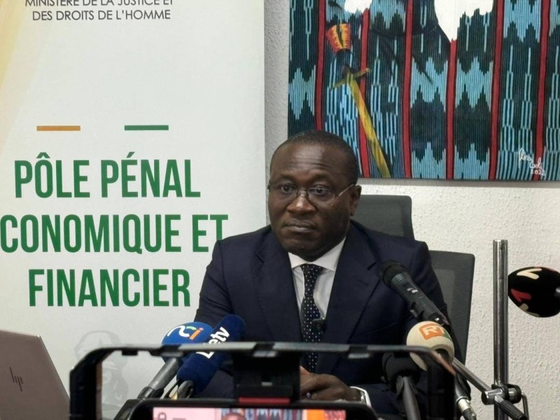 Le Procureur de la République près le Pôle Pénal Économique et Financier (PPEF), Jean Claude Aboya