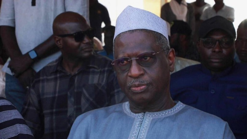 L'avocat et homme politique malien Mountaga Tall à Bamako, en avril 2025. © AFP TV