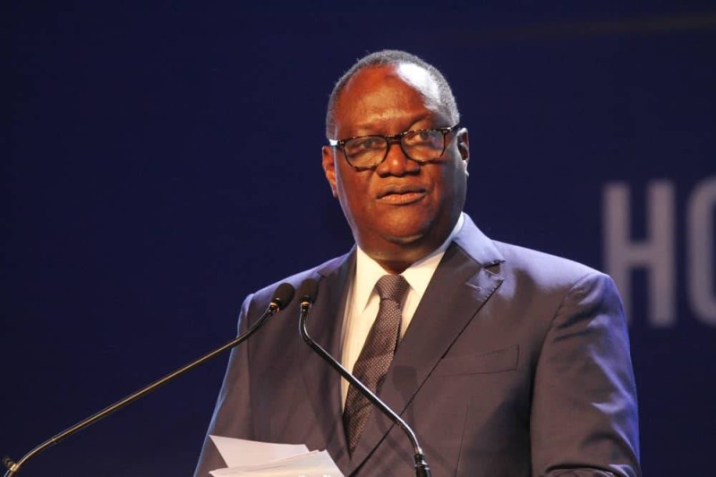 Téné Birahima Ouattara appelle la jeunesse à devenir les leaders de demain. (Ph: Joséphine Kouadio)