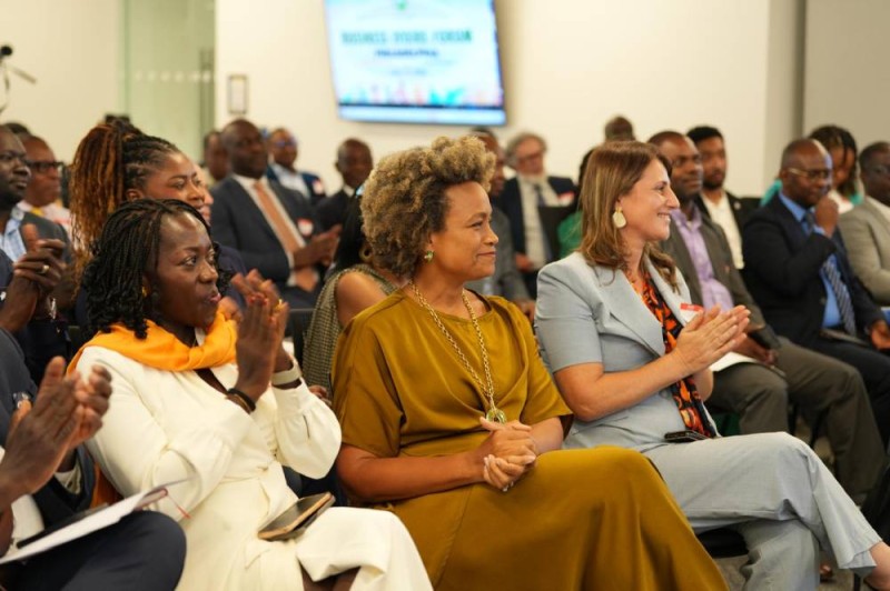 L'ancienne Ambassadrice des Etats-Unis en Côte d'Ivoire SEM Davids Ba