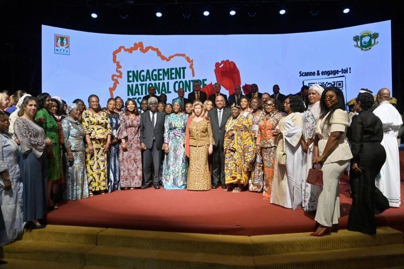 Le lancement officiel de l’Engagement national contre les violences basées sur le genre a mobilisé autorités, partenaires et acteurs de la société civile à l’Auditorium du Sofitel Abidjan Hôtel Ivoire.