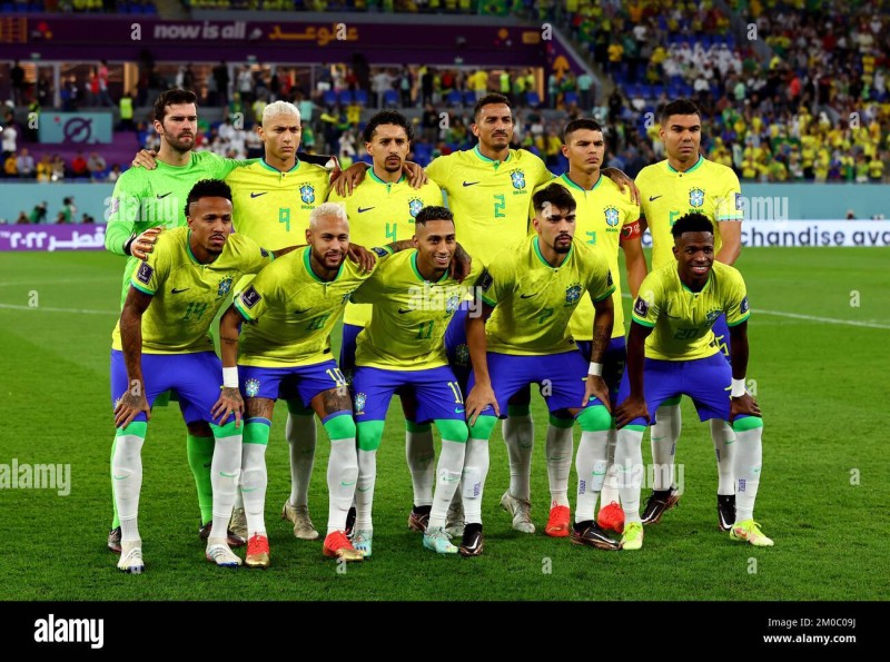 L'équipe de football du Brésil (Dr)
