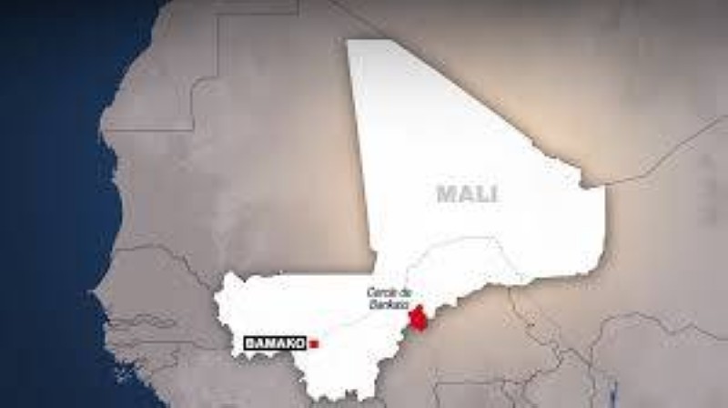 La localisation du Cercle de Bankass, au Mali. © Studio FMM