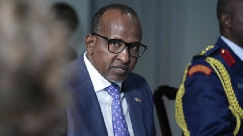 Aden Duale, ici ministre de la Défense du Kenya en février 2024, à Washington, aux États-Unis. AP - Susan Walsh