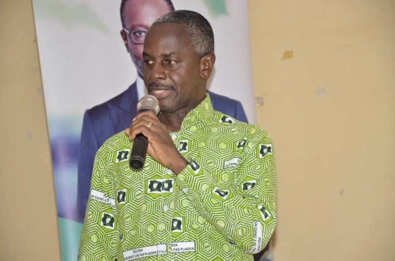 La déclaration a été lue par Yapo Yapo Calice, secrétaire exécutif en chef du Pdci-Rda. (DR)