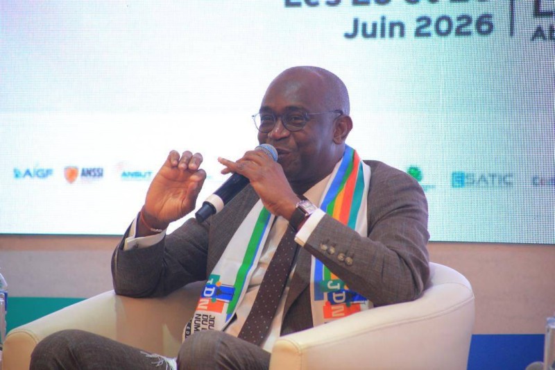 Le ministre Djibril Ouattara, lors du panel ministériel. (Ph: DR)