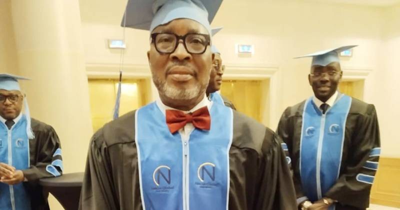 Firmin Nanga fait Docteur Honoris Causa en ingénierie médicale. (Ph: Dr)
