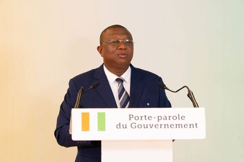 Amadou Coulibaly, ministre de la Communication, porte-parole du gouvernement. (Ph: Dr)