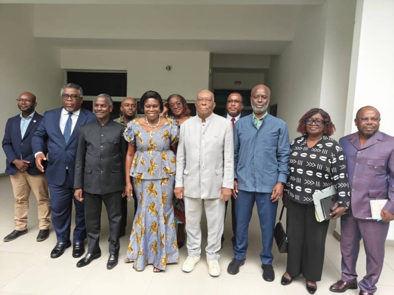 La plateforme de l'opposition conduite par le Mgc de Simone Gbagbo et des responsables du Pdci-Rda, après la concertation.
