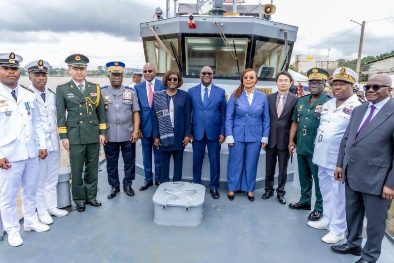 La Côte d'Ivoire met en service deux nouveaux patrouilleurs pour sécuriser ses eaux