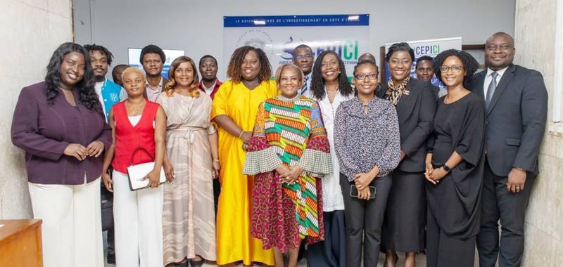 Solange Amichia, Dg du Cepici, offre une belle opportunité entrepreneuriale à la gent féminine à travers le Guif.