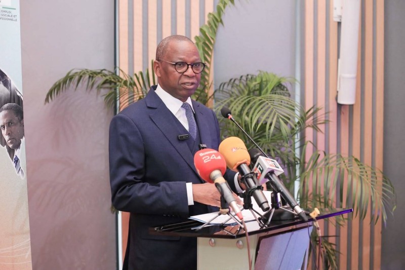 Le ministre de l'Emploi, de la Protection sociale et de la Formation professionnelle, Me Adama Kamara