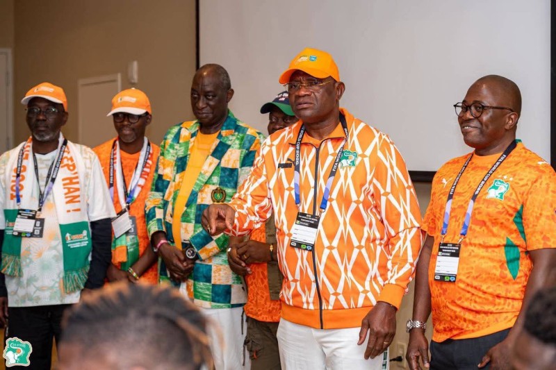 Le ministre des Sports Adjé Silas Metch