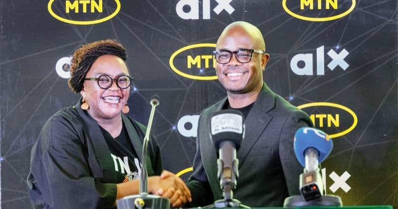 Mitwa Ng’ambi, CEO de MTN Côte d’Ivoire & Fred Swaniker, CEO de ALX group