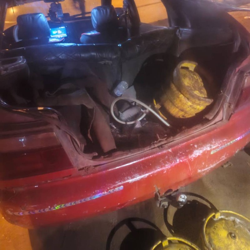 Le transvasement illégal du gaz à usage de carburant représente un danger pour les usagers. (Ph: Dr)