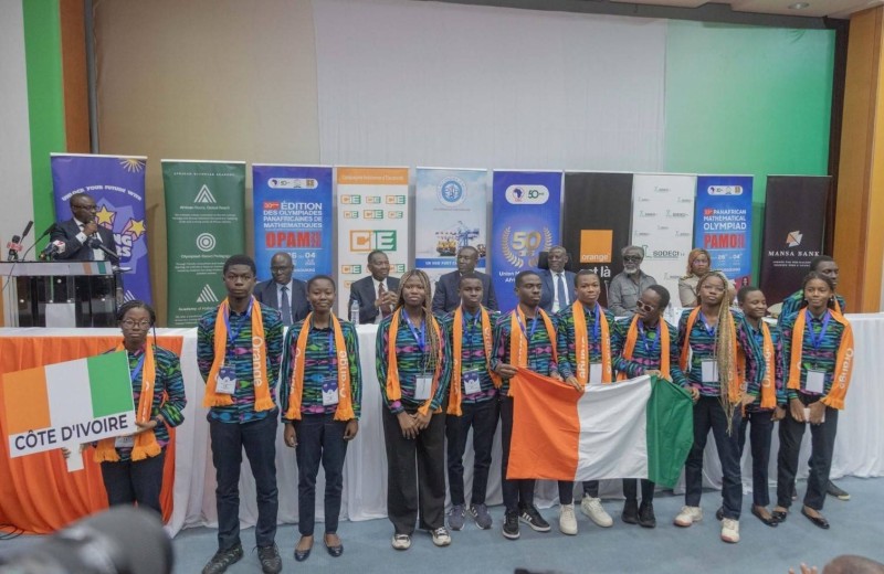 La CIE accompagne les initiatives portées par le Pr Saliou Touré et la SMCI en faveur de la promotion des mathématiques