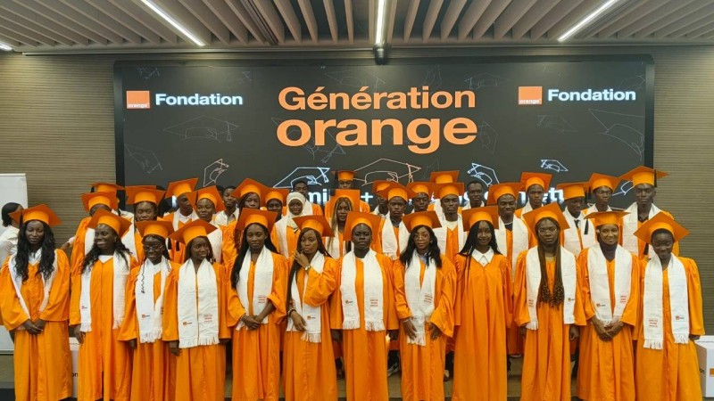 Célébration du mérite / 5e cohorte de Génération Orange : Plus de 100 millions FCFA de bourses pour 40 nouveaux bacheliers