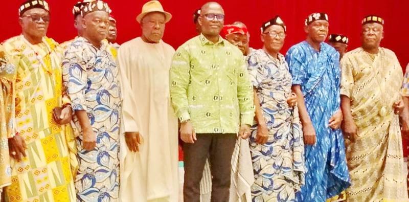 Le président du Rem Pdci-Rda, Kouakou Marshall Balou, a eu la caution de la chefferie de Yamoussoukro pour lancer son mouvement. (Ph: Dr)