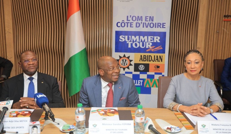 Tourisme, sport et culture : la Côte d'Ivoire joue collectif avec l'OM Summer Tour
