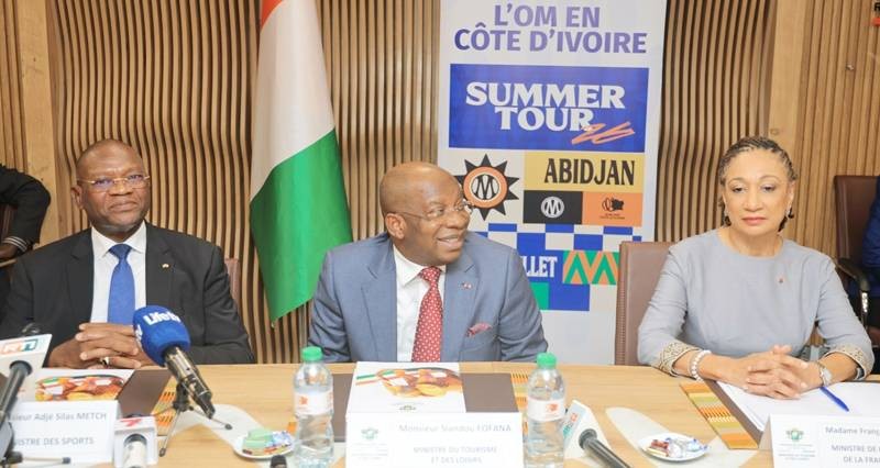 O.M. Summer Tour Abidjan : La synergie gouvernementale en action pour la réussite d'un événement inédit