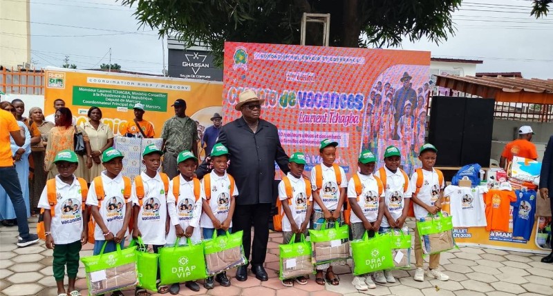 Durant trois semaines, les enfants participeront à des activités éducatives, culturelles, sportives et récréatives dans un cadre sécurisé à Man.