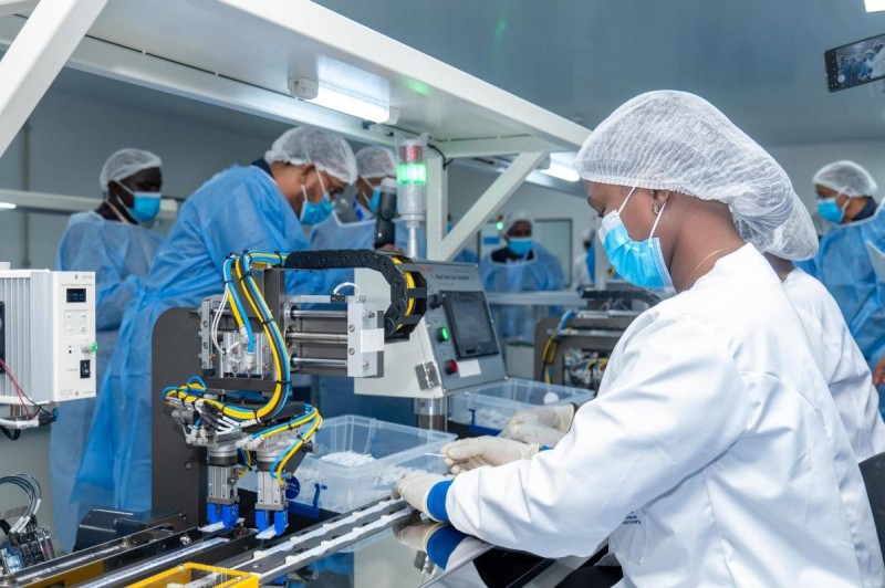 Une usine de production de vaccins en Afrique du Sud. (Ph: Dr)