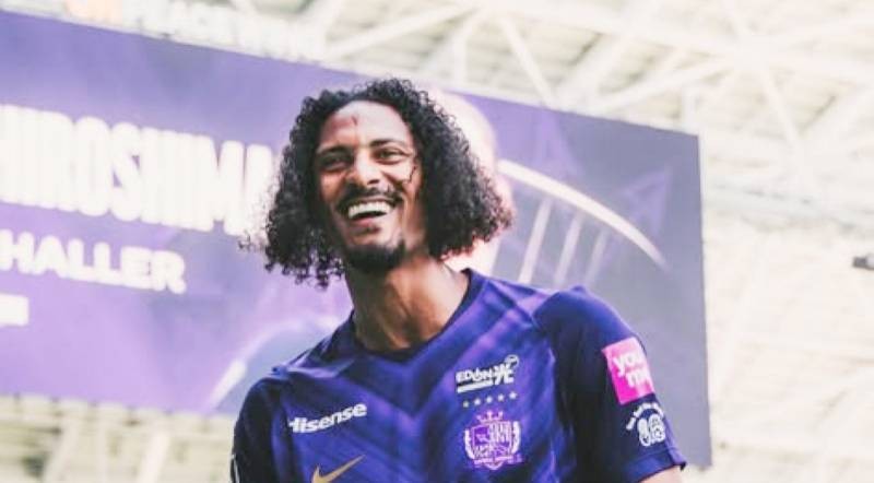 Sébastien Haller heureux de débuter une nouvelle aventure au Japon.