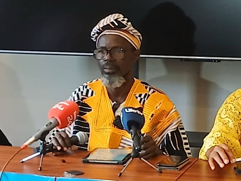 N'Guessan Kouakou Bernard ,président du collectif des ex employés de Cora SA (dr)
